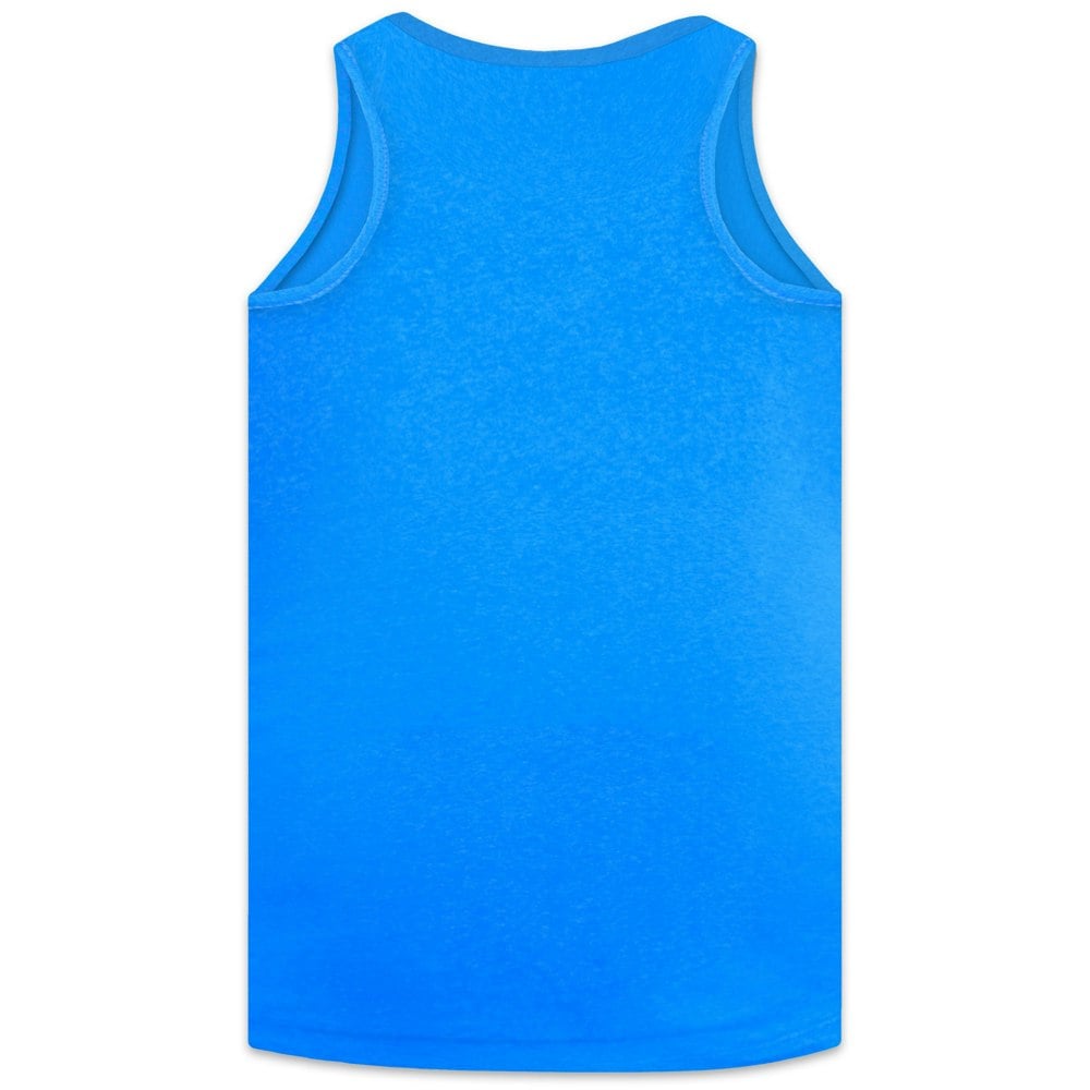 Duke Mens D555 Fabio 2 Kingsize Tank Top - Blue