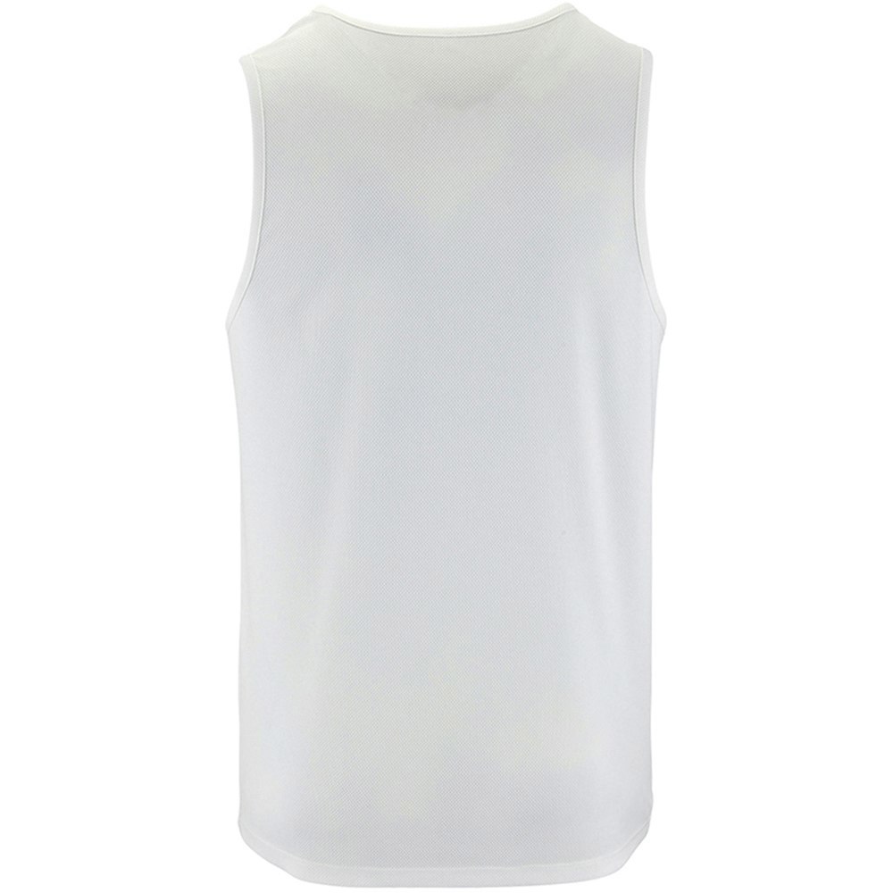 SOLS Mens Performance Tank Top - White
