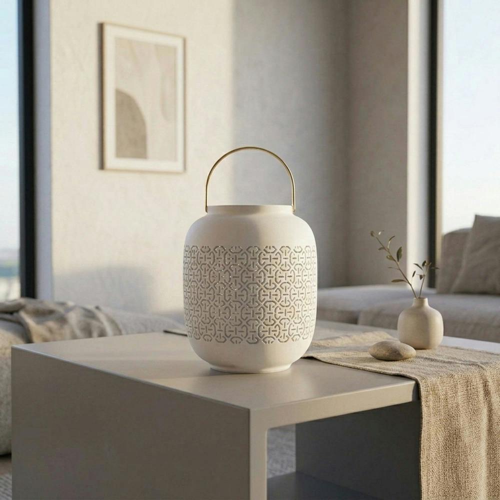 Garden Greatness Maison Abstract Pattern Lantern Lamp