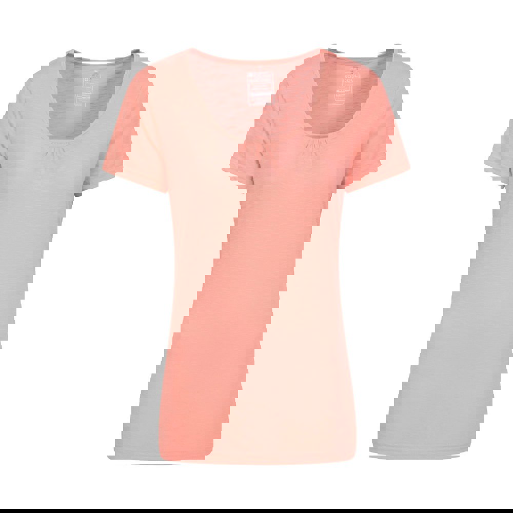 Mountain Warehouse Womens/Ladies Agra Quick Dry T-Shirt - Coral
