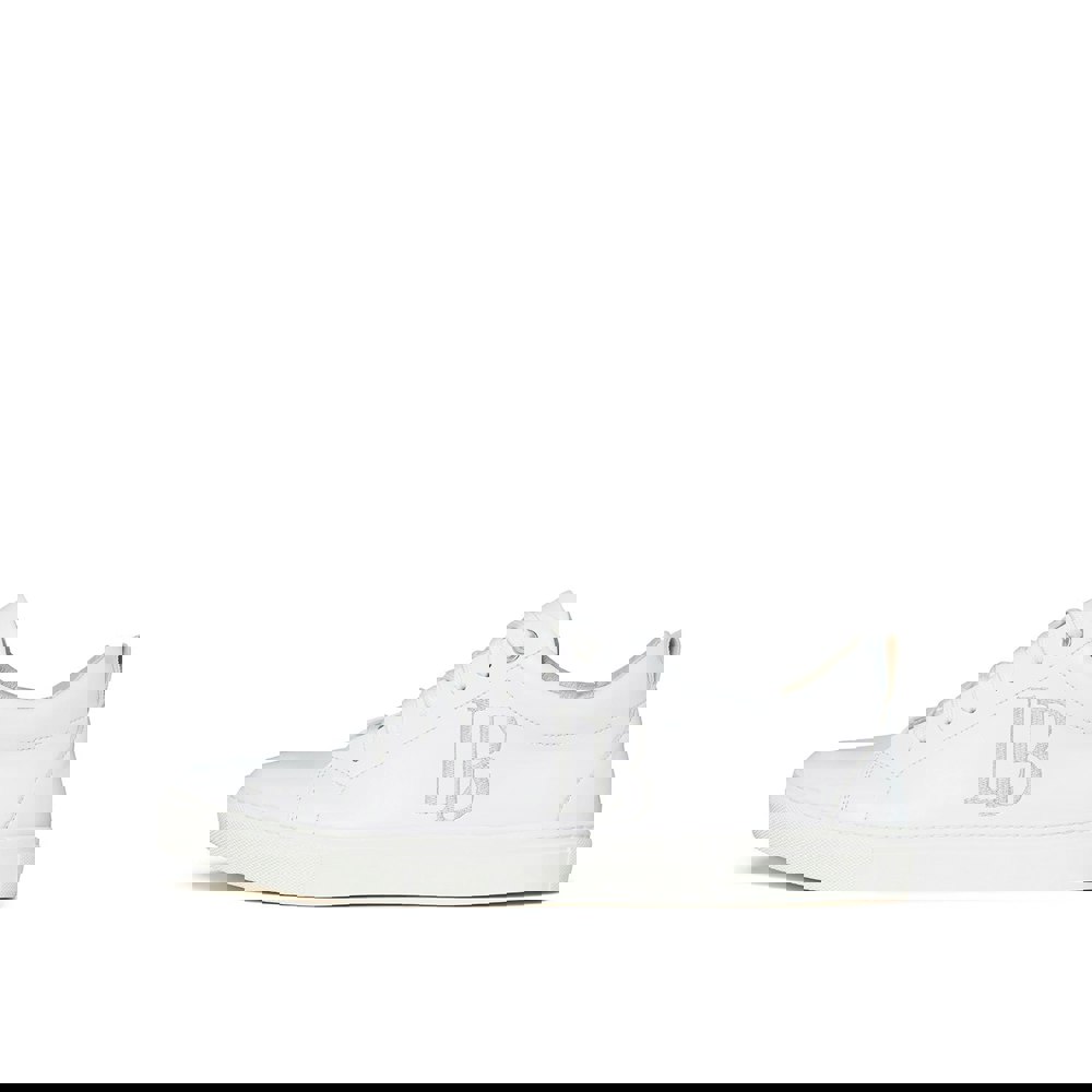LaBante London Cruelty Free & Sustainable Apple Leather White Vegan Sneakers for Men