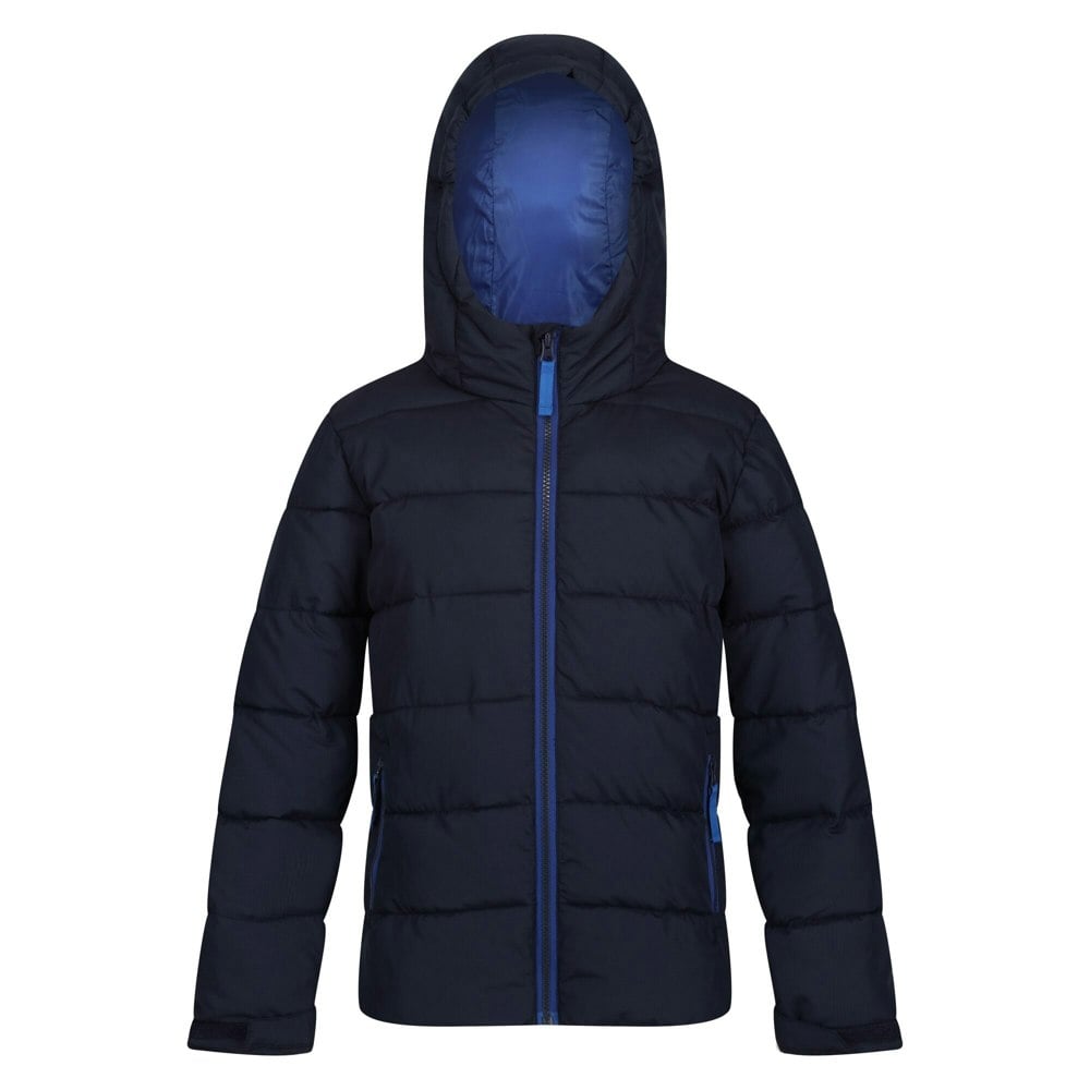 Regatta Boy's Thermal Padded Jacket - Navy/New Royal