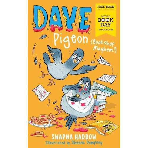 Dave Pigeon Bookshop Mayhem! World Book Day 2023 by Swapna Haddow