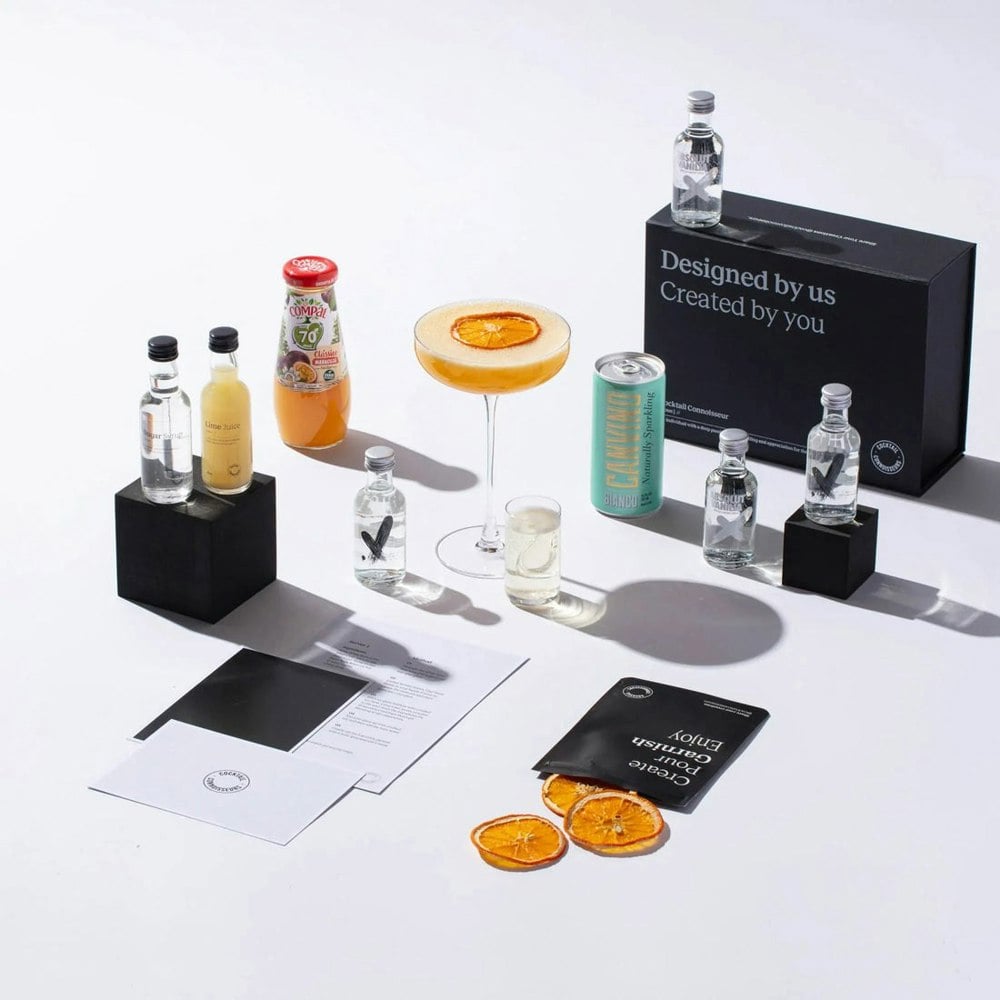 The Cocktail Connoisseurs Pornstar Martini Cocktail Making Kit