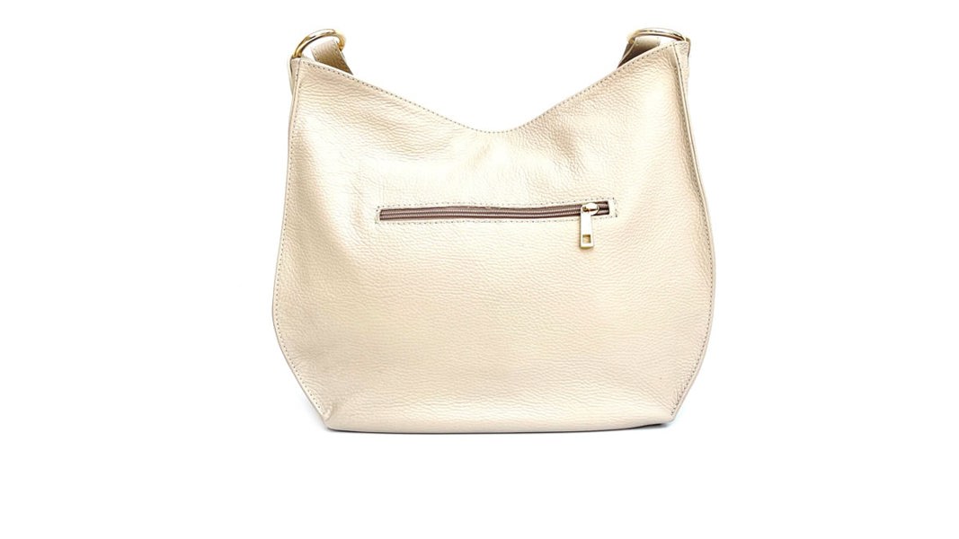 Apatchy London The Harriet Leather Hobo Bag - Stone