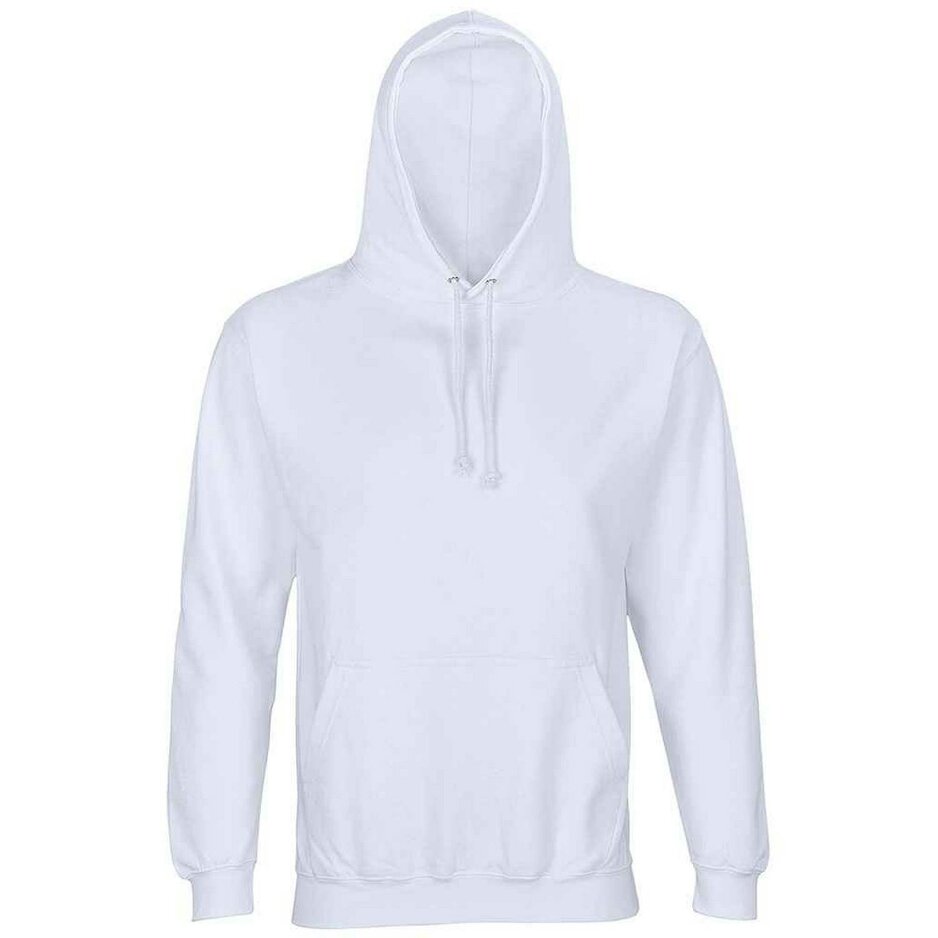 SOLS Unisex Adult Condor Hoodie - Creamy Blue - Creamy Blue - 80% Cotton/20% Recycled Polyester