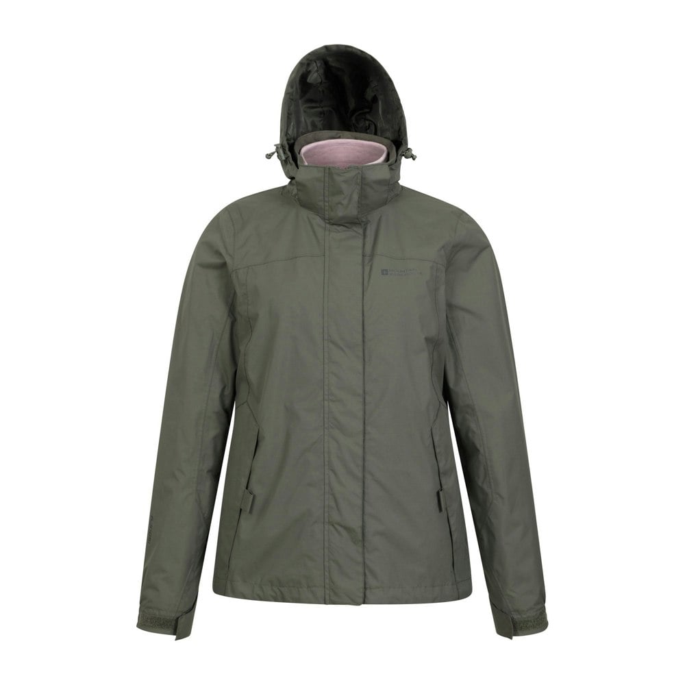Mountain Warehouse Women's Storm 3 in 1 Waterproof Jacket - Green