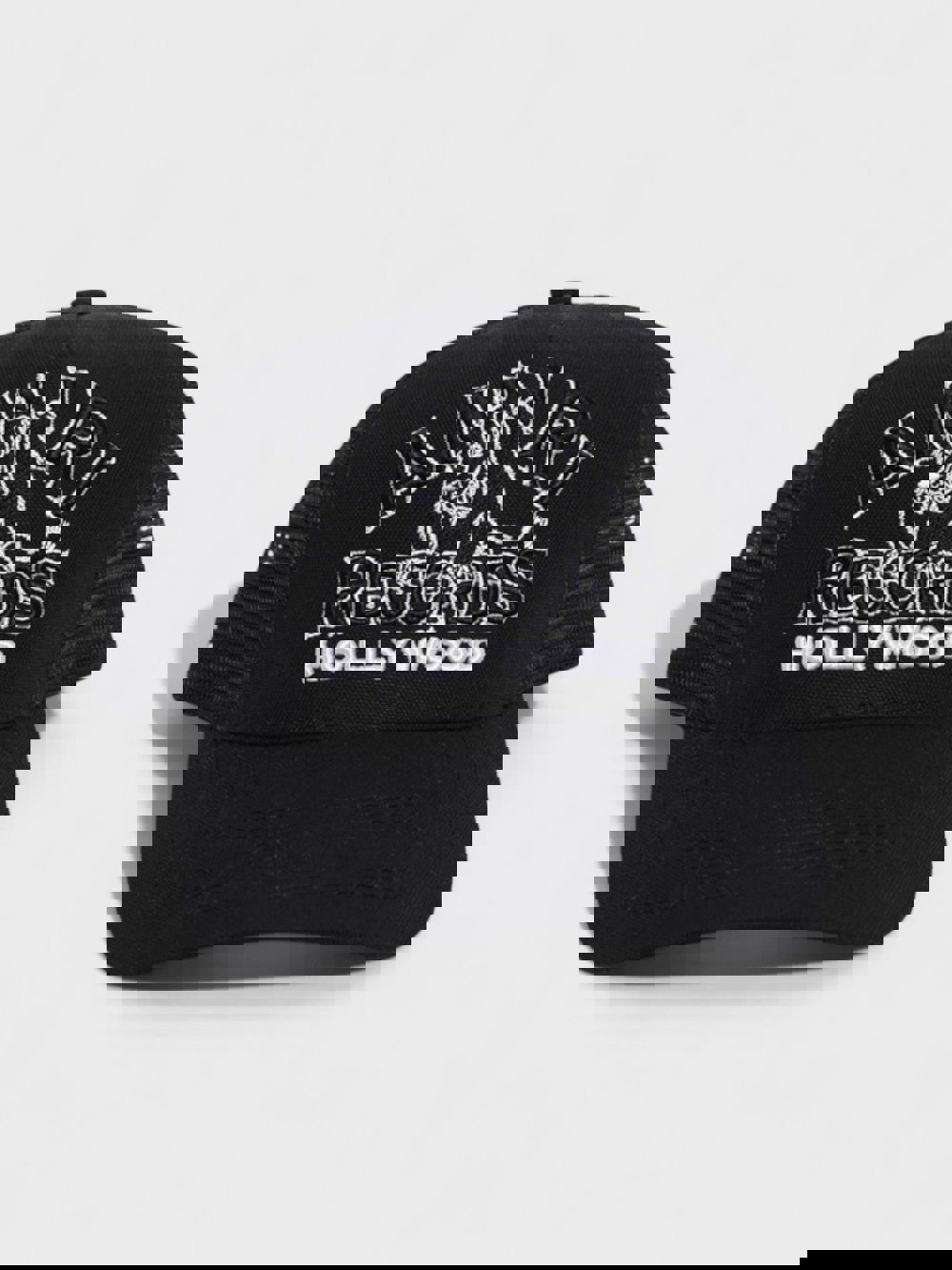 Amiri Wolf Logo Trucker Hat Black - Supplied FashionAmiri
