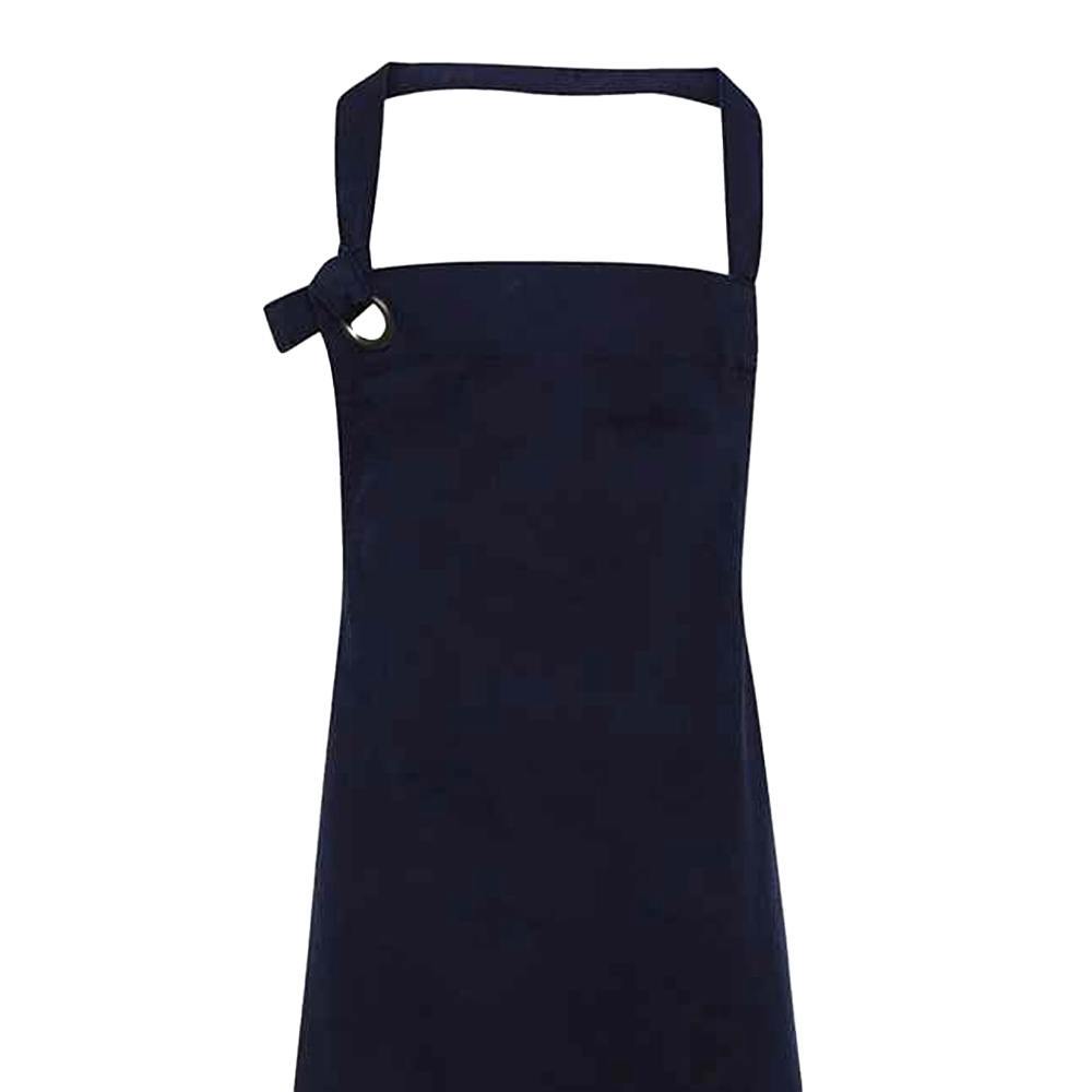 Premier Unisex Adult Calibre Bibbed Apron - Navy