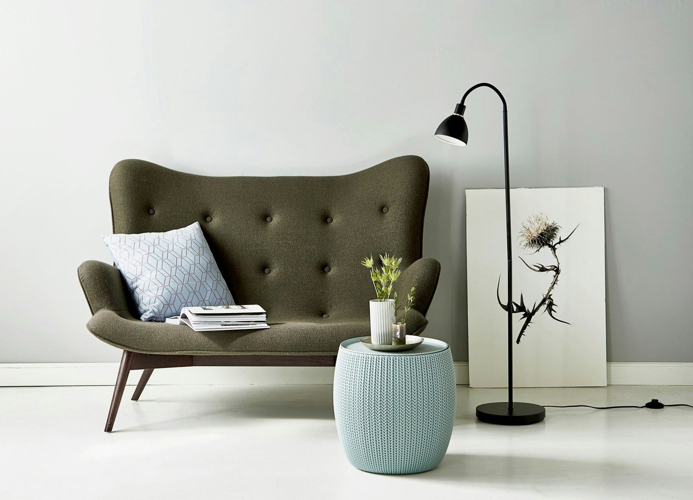 Nordlux Ray Single | Floor lamp | Black
