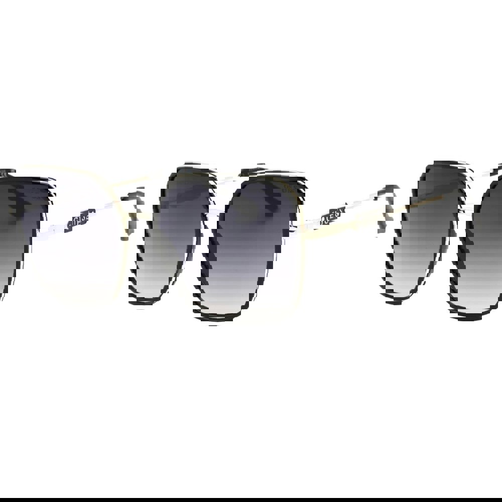 Guess Gradient Smoke Lens Shiny Black Sunglasses