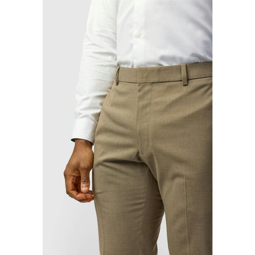Limehaus Slim Fit Oatmeal Trouser