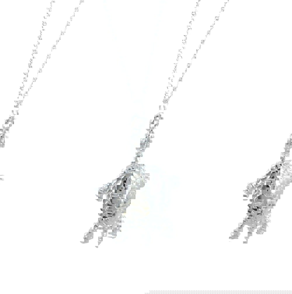 Sterling Silver Turtle Necklace - Reeves & Reeves