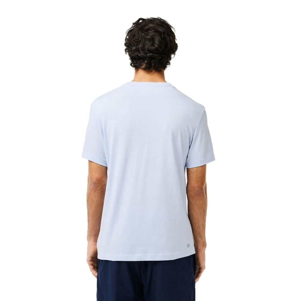 Lacoste Mens Logo Ultra Dry Sport T-Shirt - White