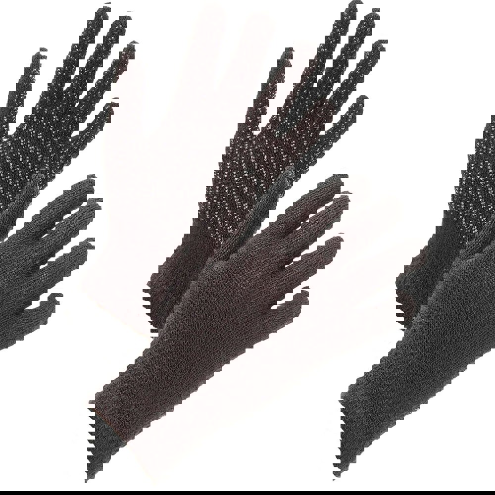 Shires Unisex Adult Suregrip Riding Gloves - Black