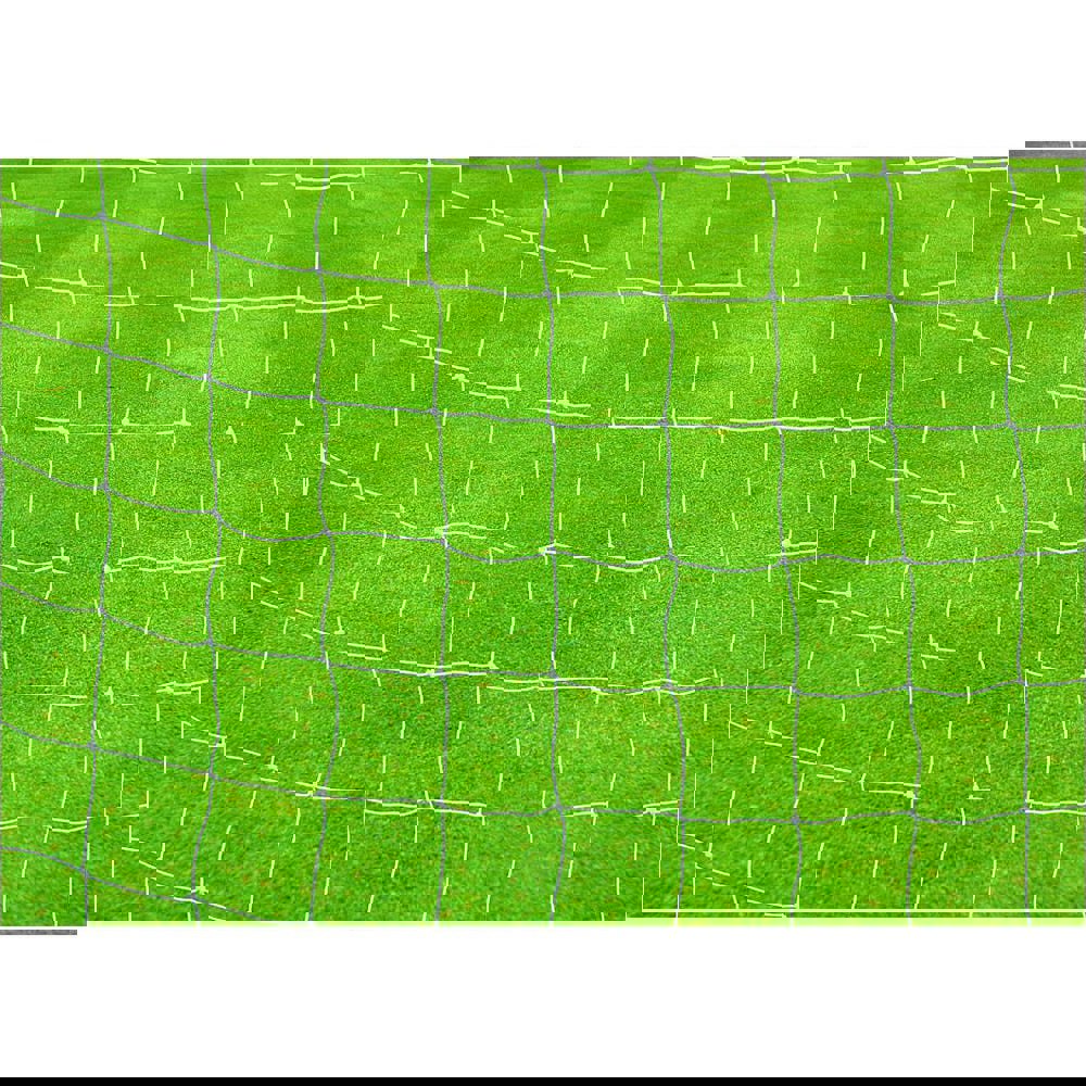 PAIR - 2.5mm Knotted Football Goal Net - 24 x 8 Feet 11 A Side Full Size Outdoor