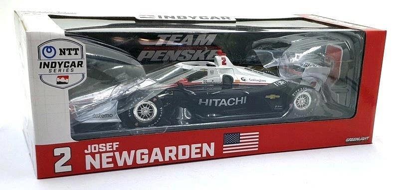 MCSlots Josef Newgarden #2 2024 Indycar Team Penske Hitachi Road Course Config 1:18 Greenlight 11240