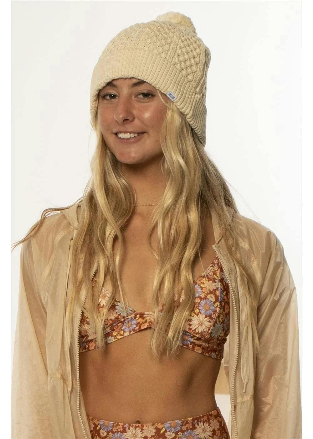 Sisstrevolution Fantasy Beanie - Sea Salt - One Size