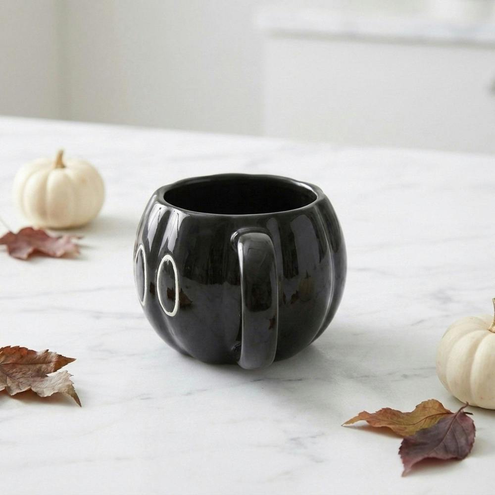 Garden Greatness BOO Pumpkin Themed Decorative Mug