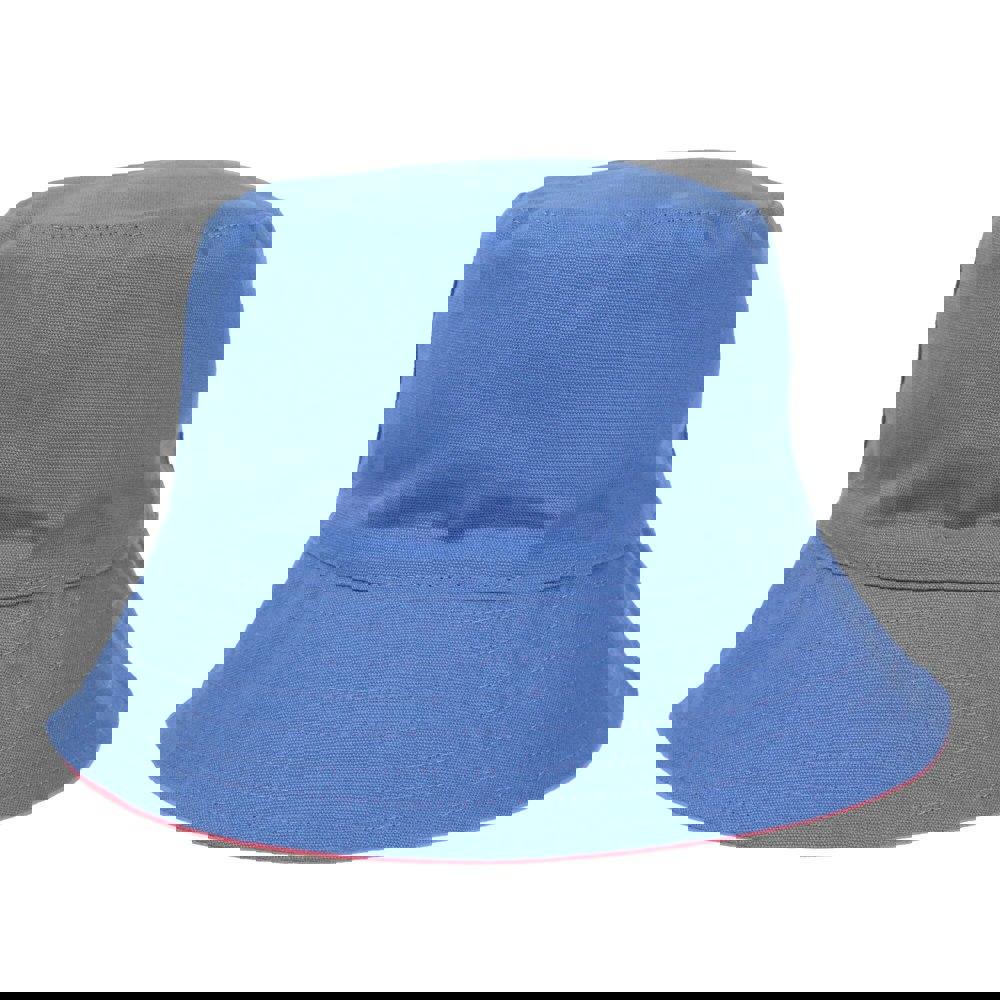 Regatta Women's Plain Reversible Bucket Hat - Lake Blue/Shell Pink