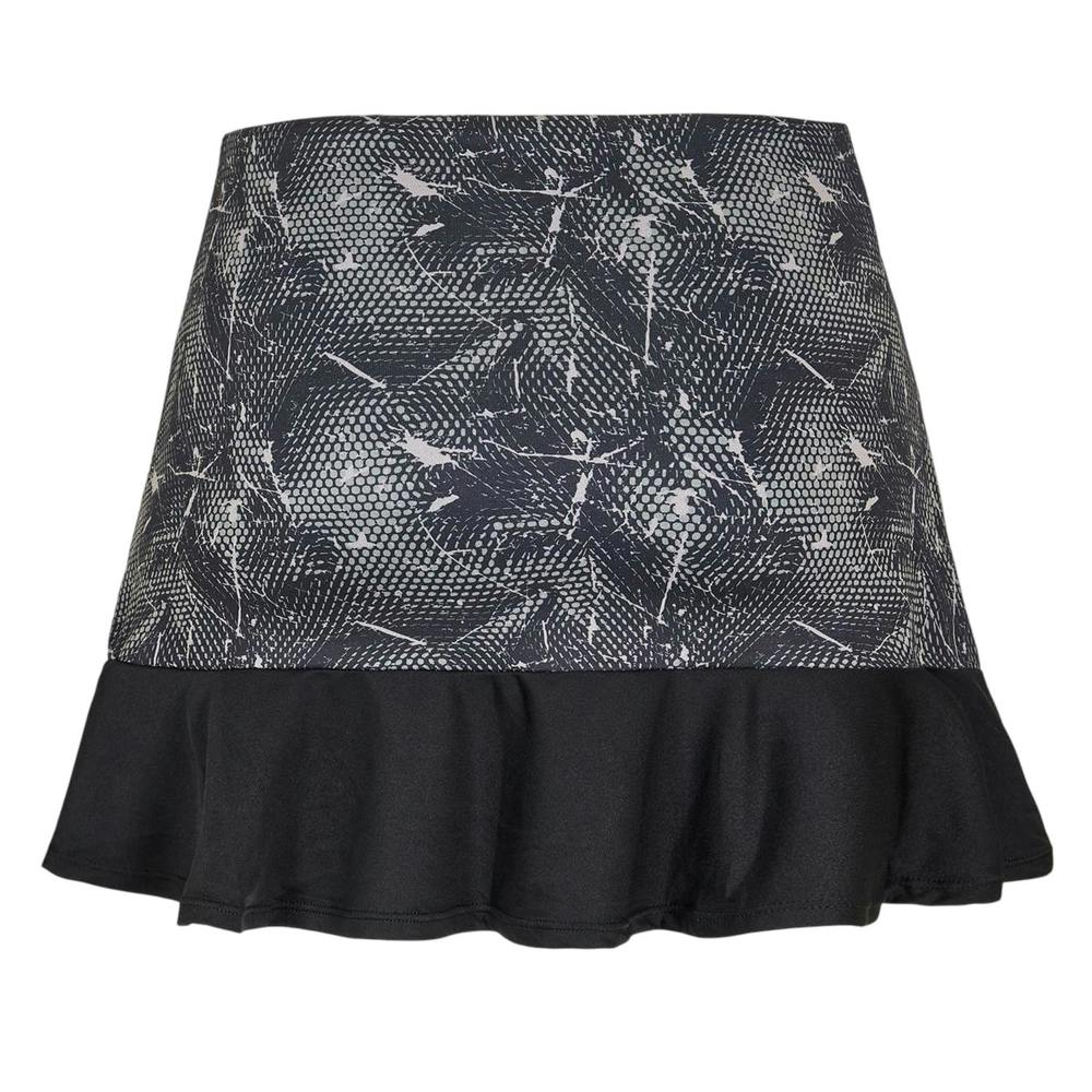 Diadora Womens Abstract Tennis Skirt - Black