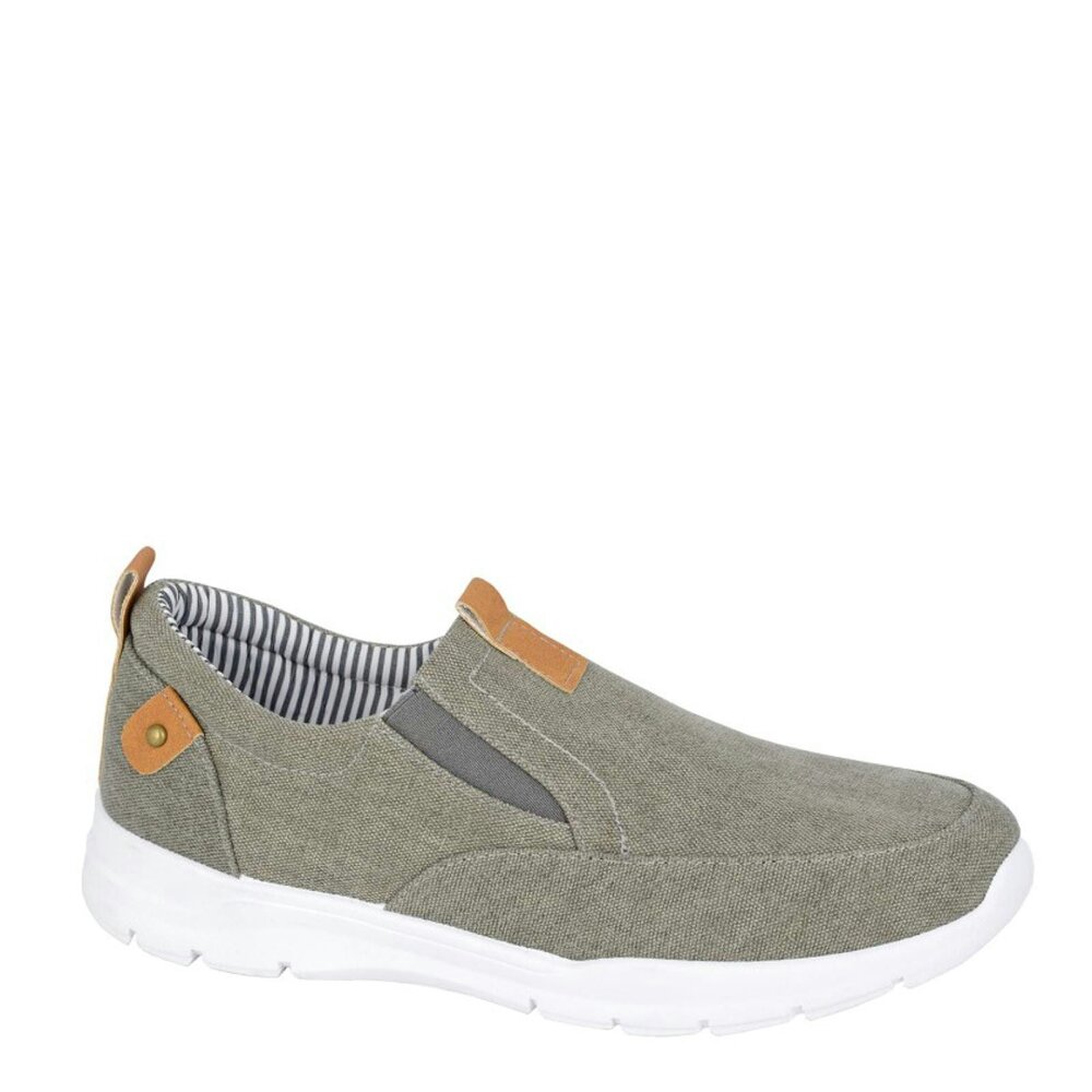 Dek M 584 Twin Gusset Slip On Casual - Grey