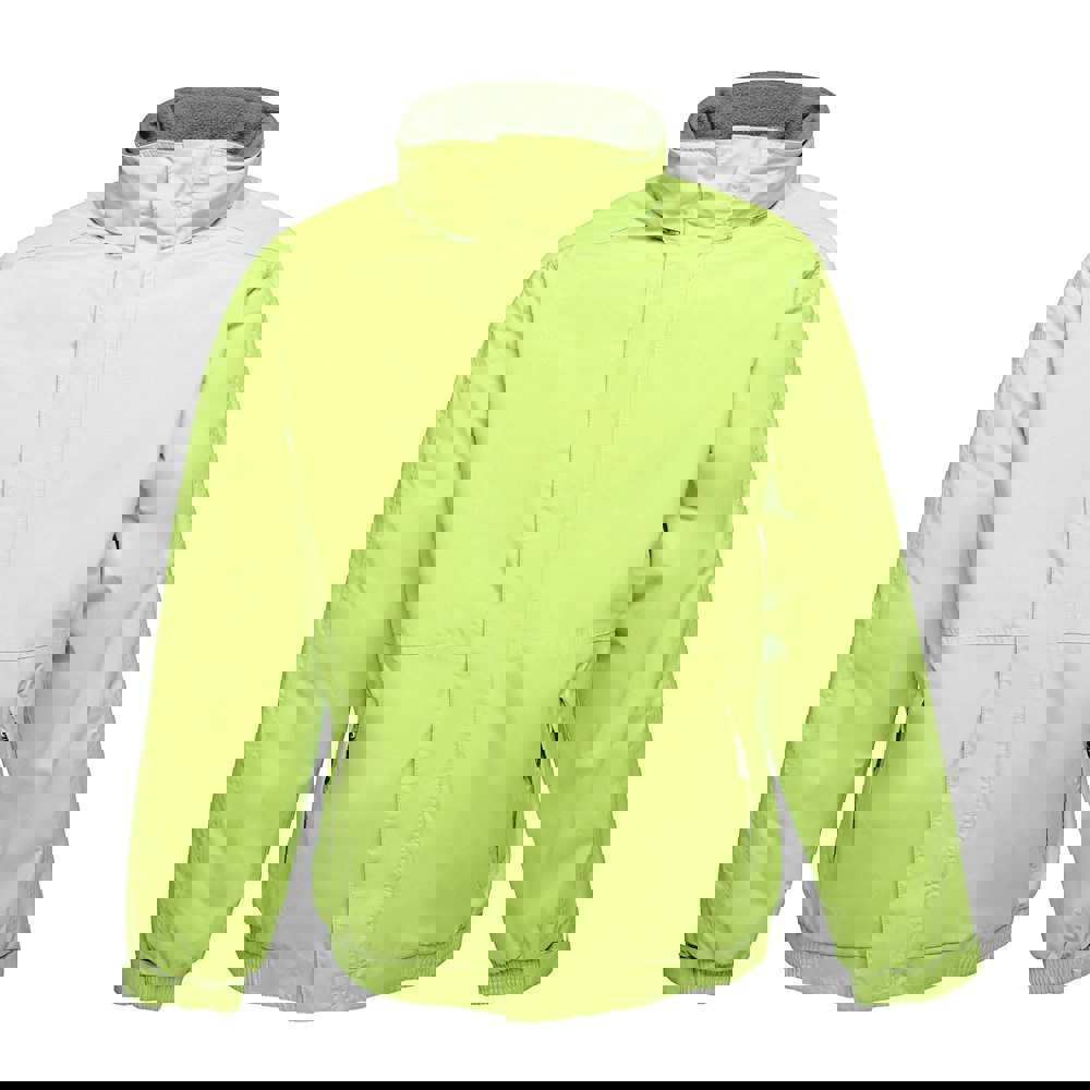 Regatta Mens Dover Waterproof Windproof Jacket - Key Lime/Seal