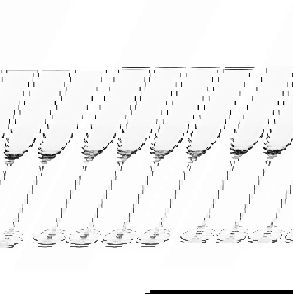 Luigi Bormioli Sublime Red Wine Glasses Set 400 ml Crystal Glassware - Pack of 4