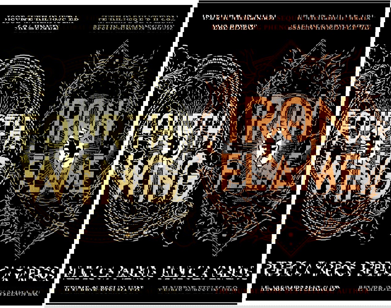 The Empyrean Series 2 Books Collection Set By Rebecca Yarros (Fourth Wing, Iron Flame)