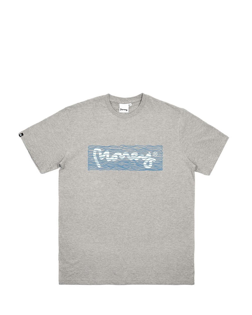 Money Wavy Ape Tee - Grey Melange