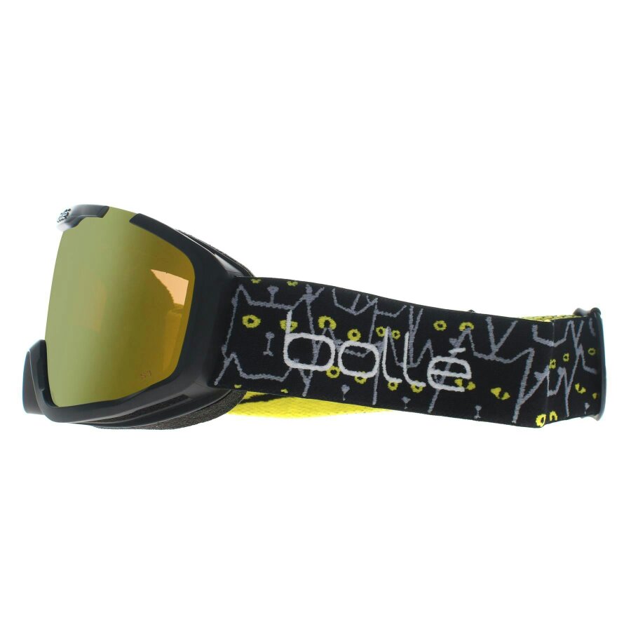 Bolle Ski Goggles Rocket Plus BG108009 Black Cats Matte Sunshine