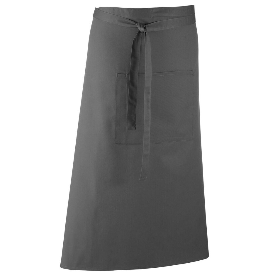 Premier Colours Bar Apron - Dark Grey - One Size - Dark Grey