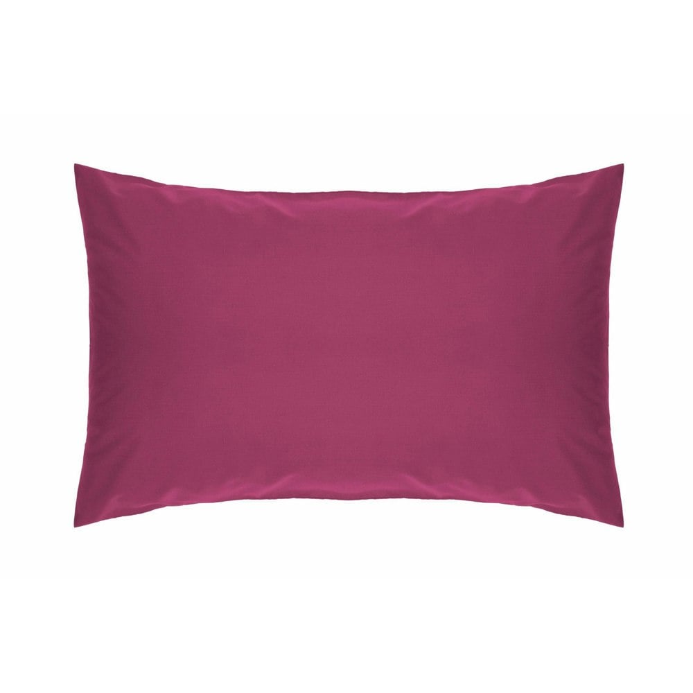 Belledorm Easycare Percale Housewife Pillowcase - Fuchsia