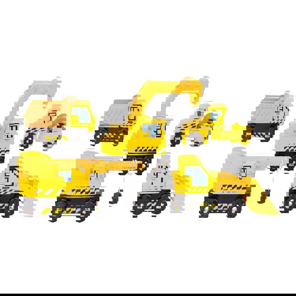 Bigjigs Rail BJT065 Site Vehicles