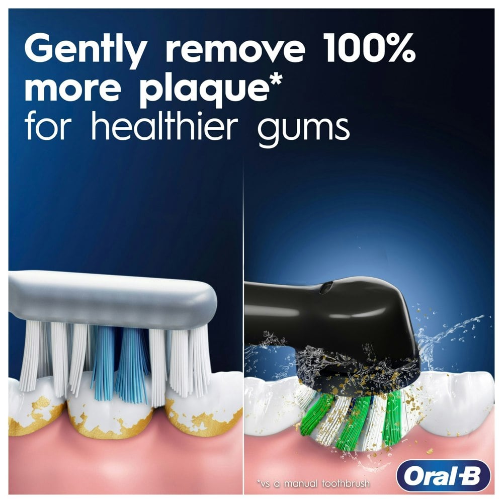 Oral-B Pro 3 3500 Black & White Electric Toothbrush with Travel Case