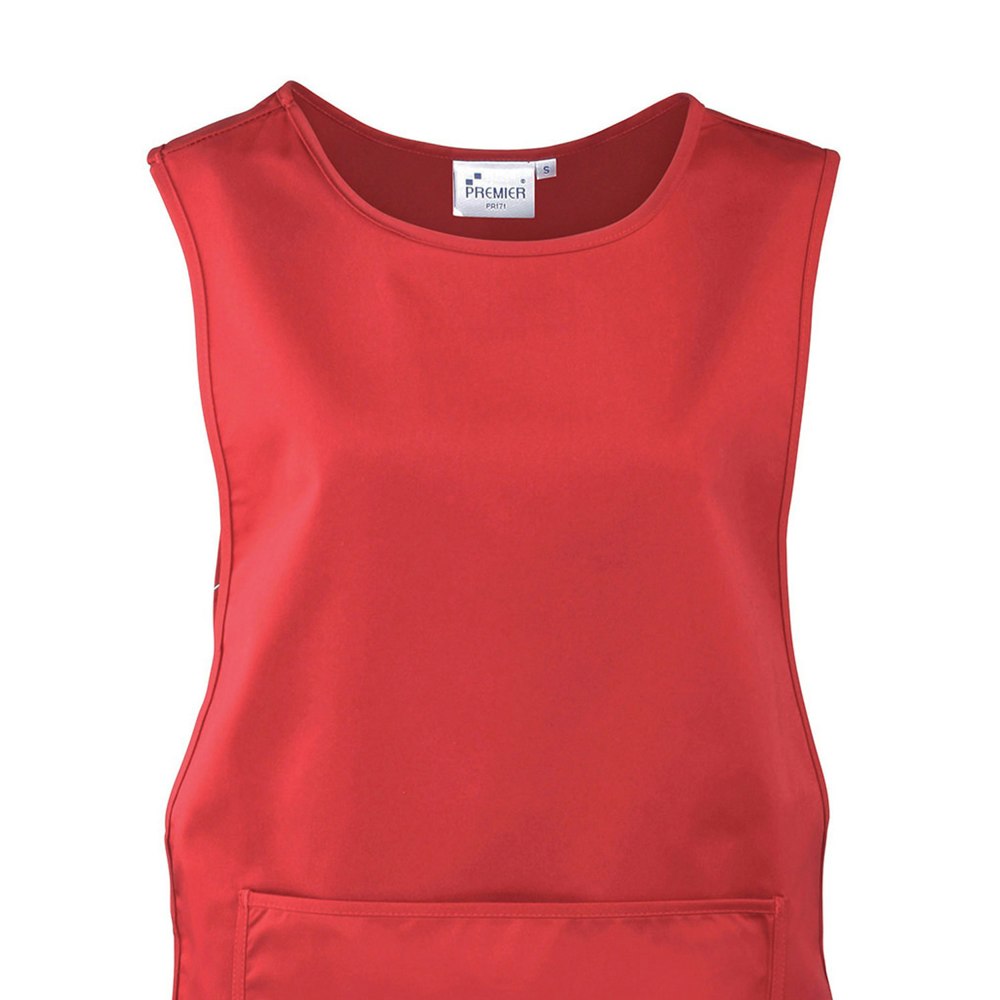 Premier Plain Pocket Tabard - Red
