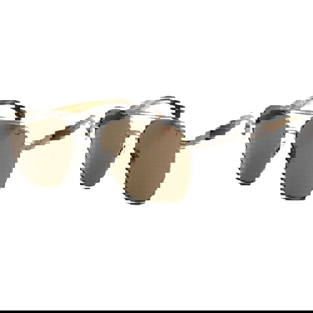 Hugo Boss Brown Lens Matte Brown Sunglasses