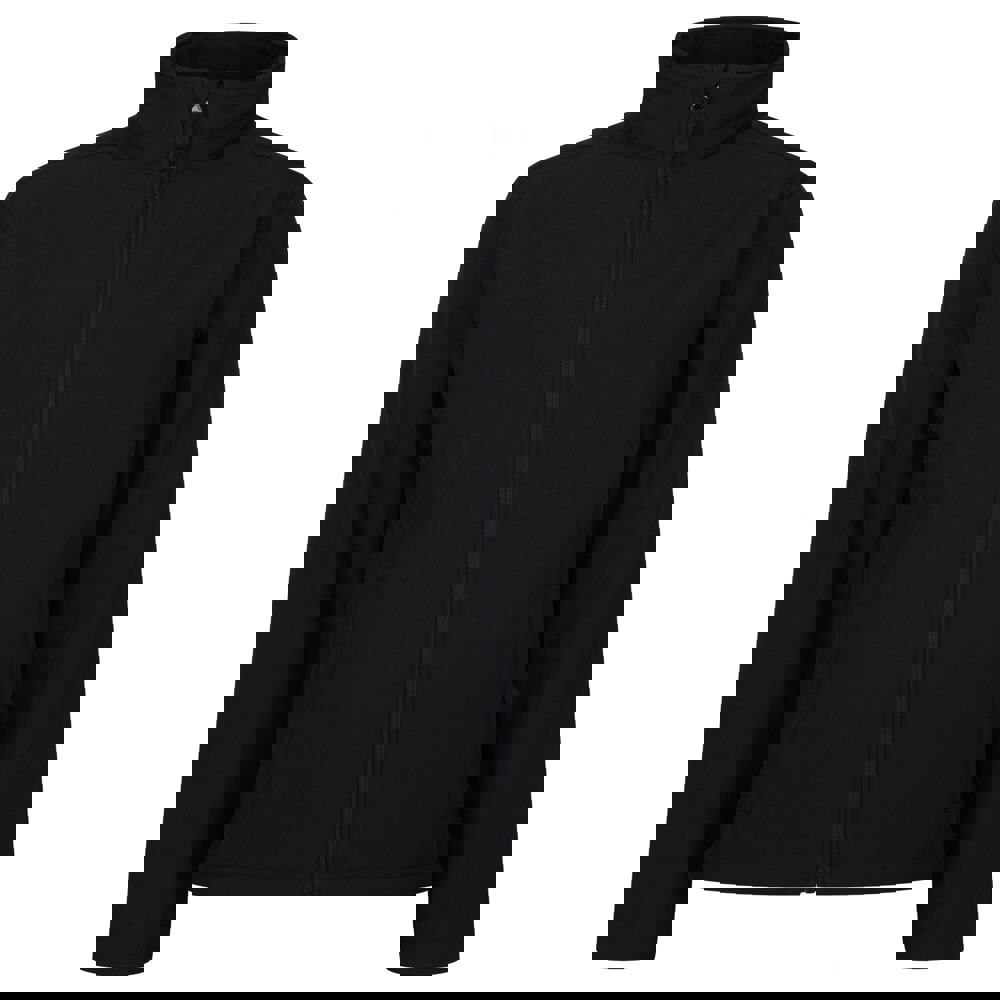 Regatta Professional Reid Mens Softshell Wind Resistant Water Repellent Jacket - Black