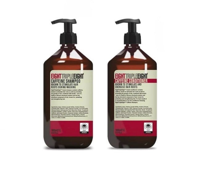 Triple Eight Caffeine Shampoo & Conditioner 1 Litre