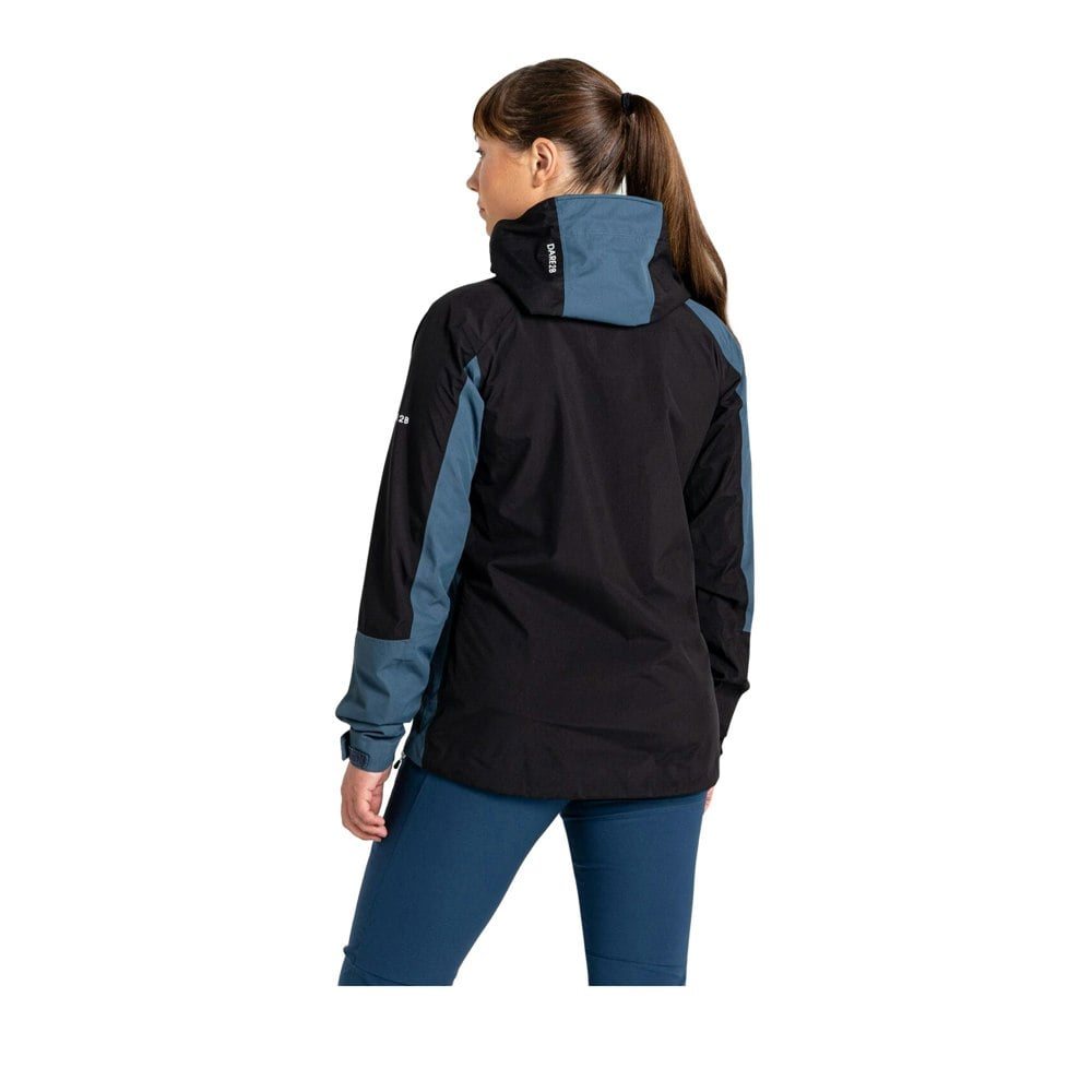 Dare 2B Womens/Ladies Traversing Waterproof Jacket - Black/Orion
