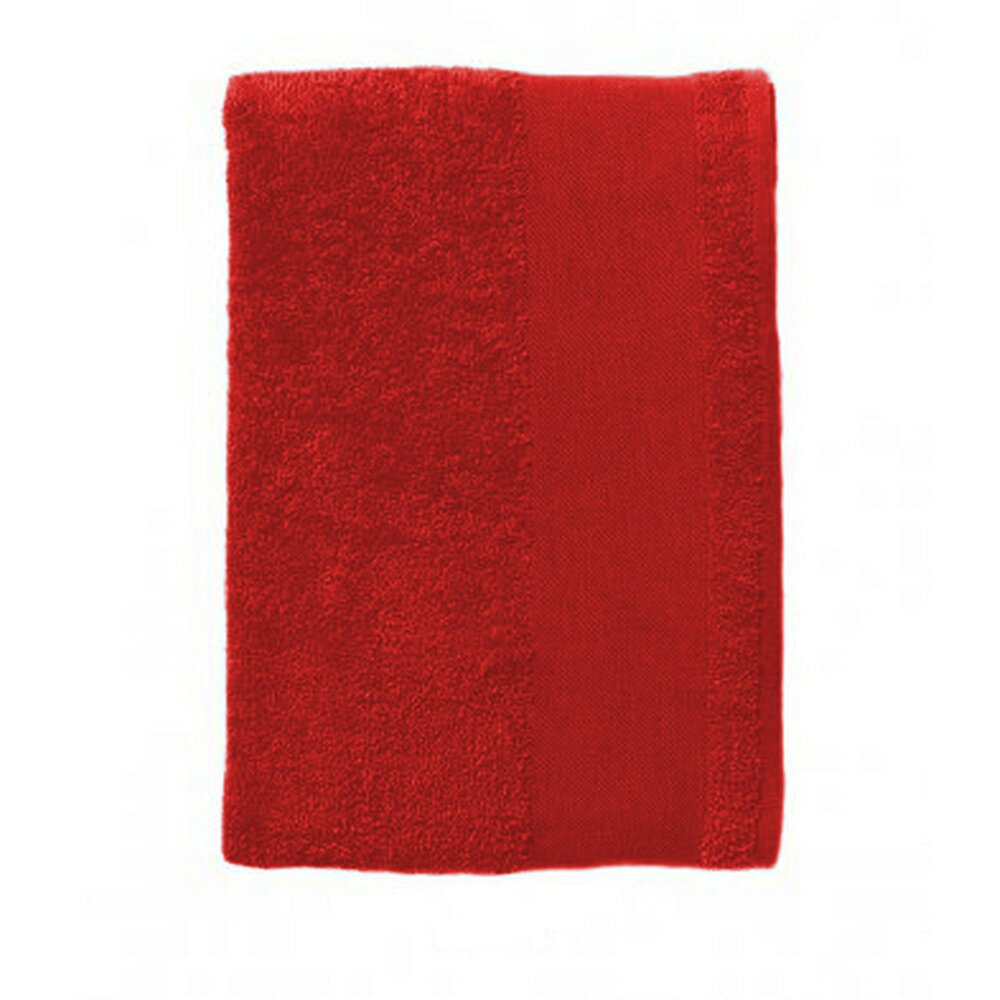 SOLS Island 100 Bath Sheet / Towel (100 X 150cm) - Red