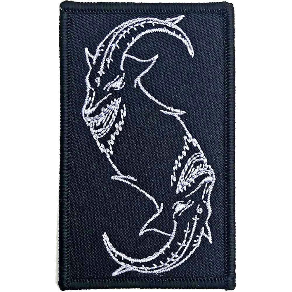 Slipknot Patch Goat Outline Band Logo Official Black Embroidered woven iron on