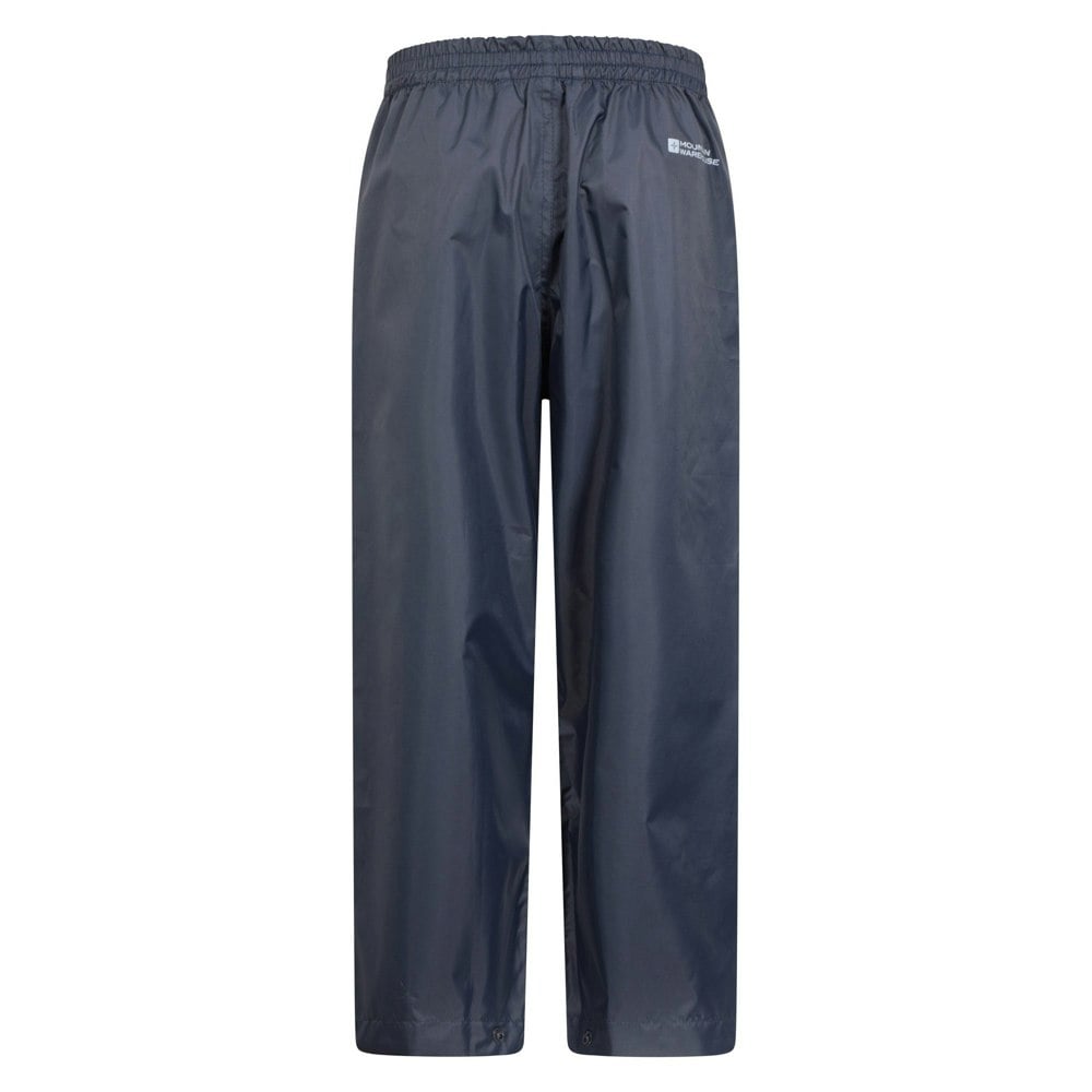 Mountain Warehouse Kids Pakka II Waterproof Over Trousers - Navy