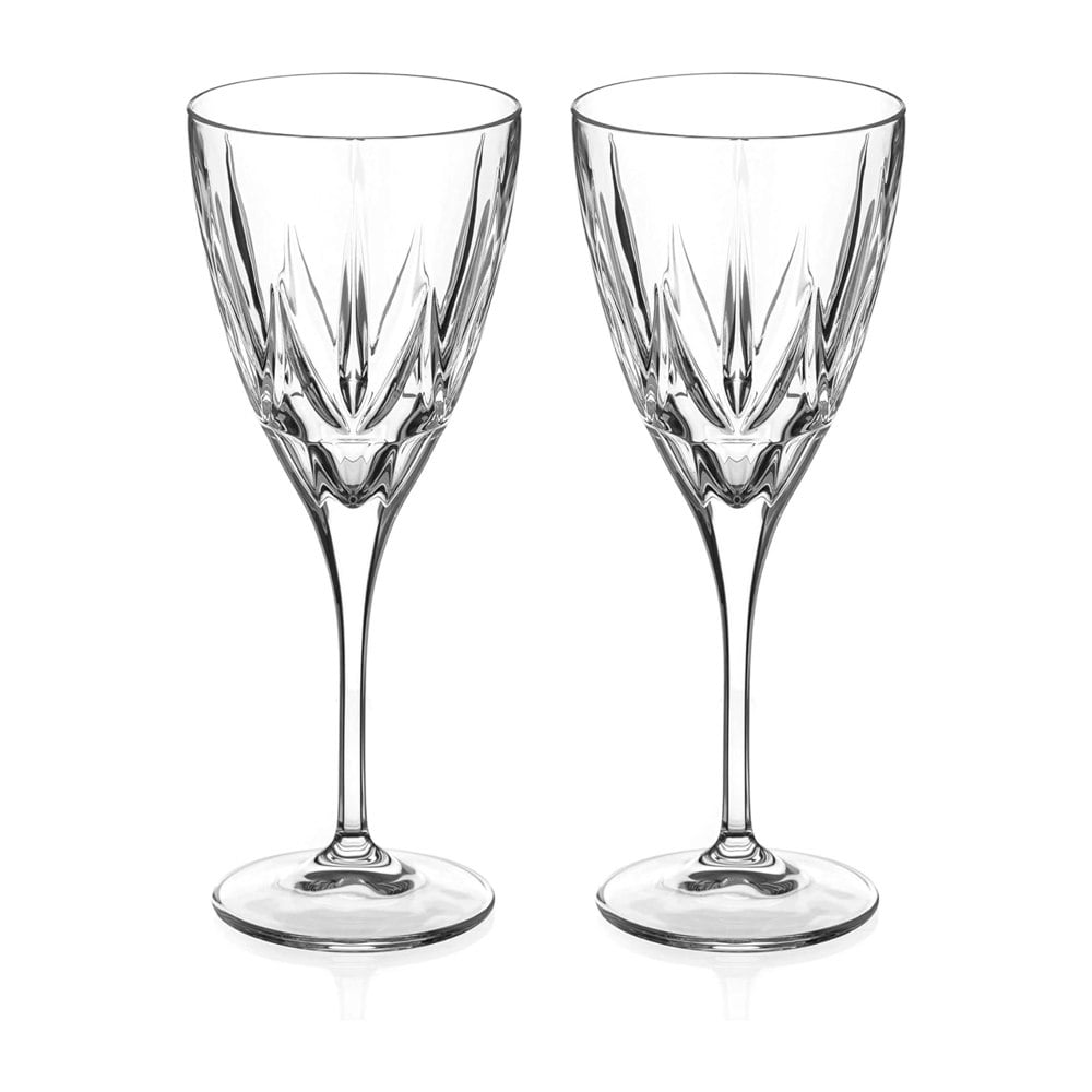 Diamante Chic Collection Wine Glasses - Set of 2