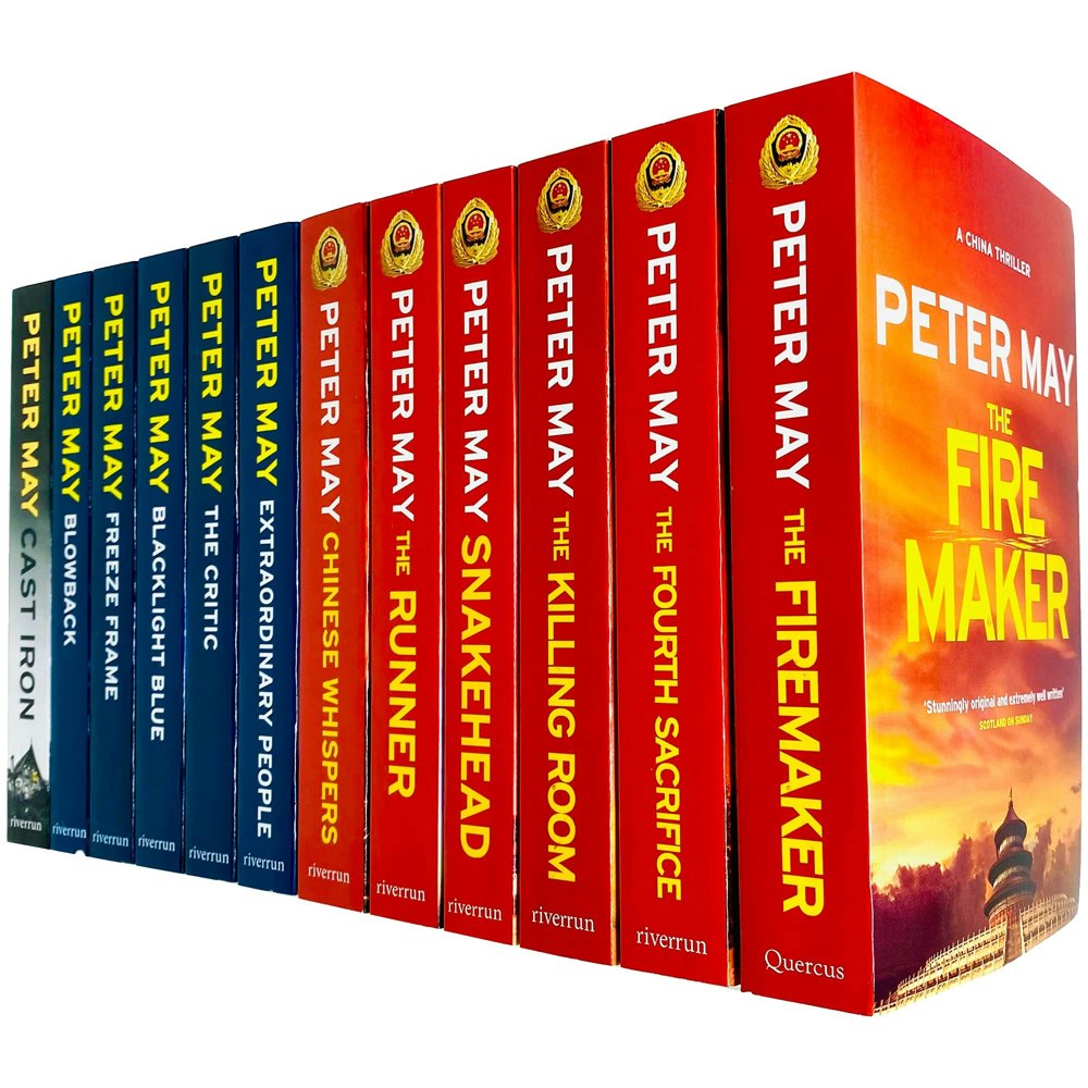 Riverrun Enzo Files & China Thrillers Series 12 Books Collection Set by Peter May