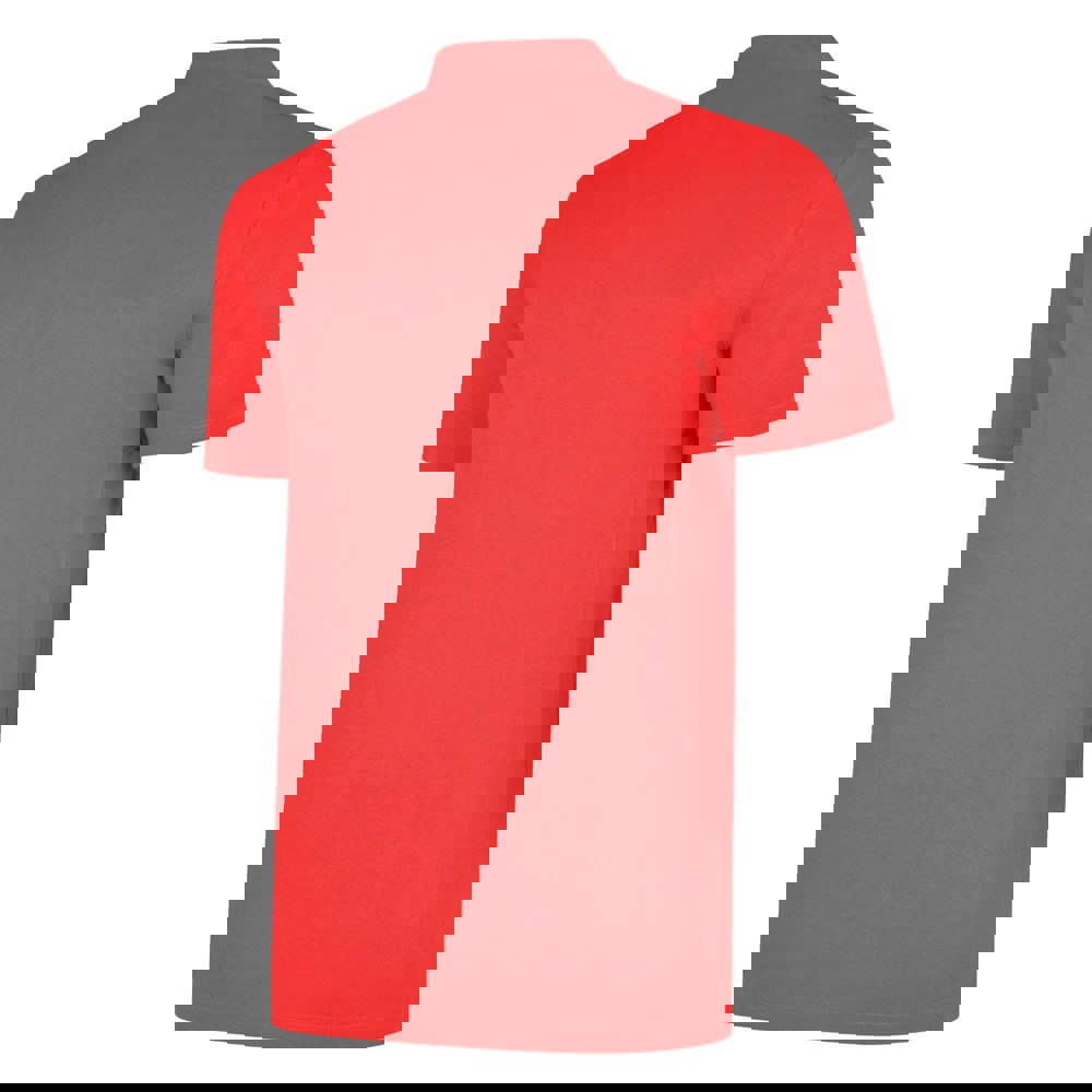 Umbro Boys Essential Polo Shirt - Vermillion/White