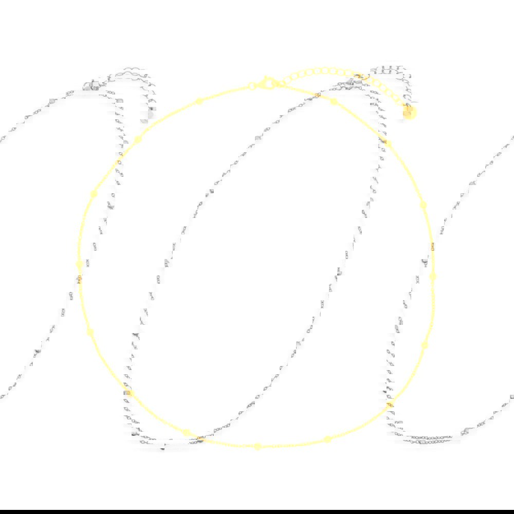Gold Trip Satellite Chain Necklace