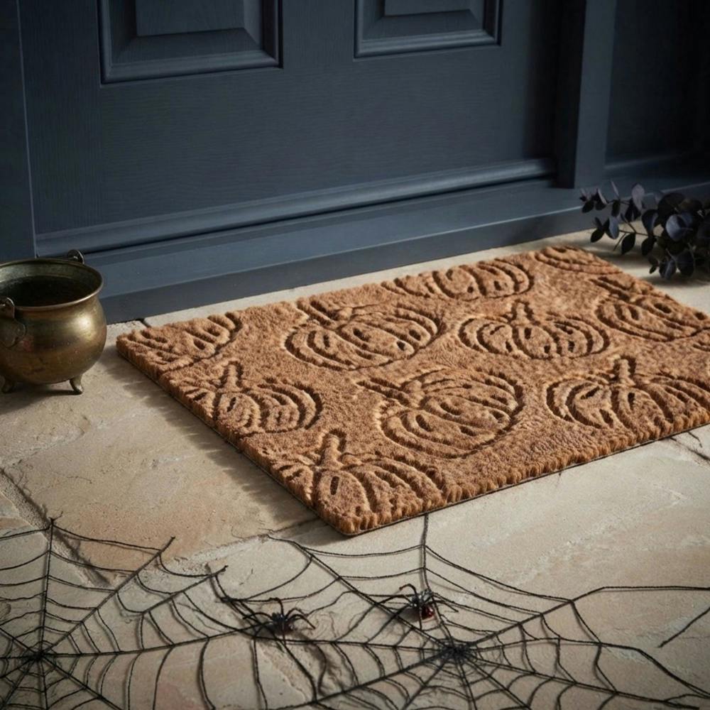 Garden Greatness Multi Pumpkin Harvest Coir Doormat