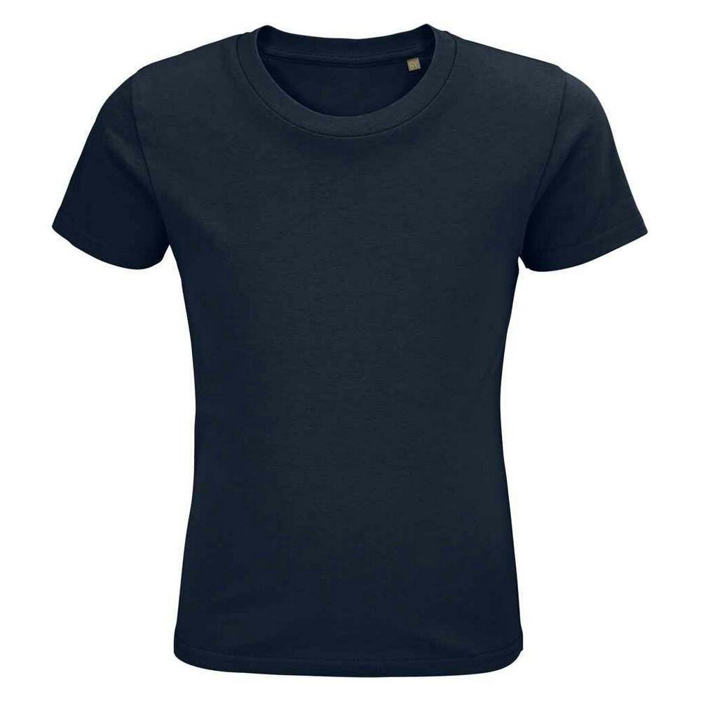 SOLS Childrens/Kids Pioneer Organic T-Shirt - French Navy - French Navy - 100% Organic Cotton