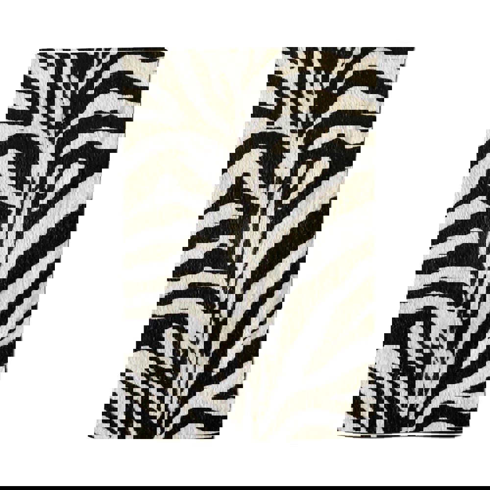 Warren Reed White Tiger Print Tea Towel